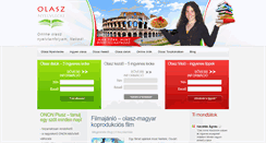 Desktop Screenshot of olasz-nyelvlecke.hu
